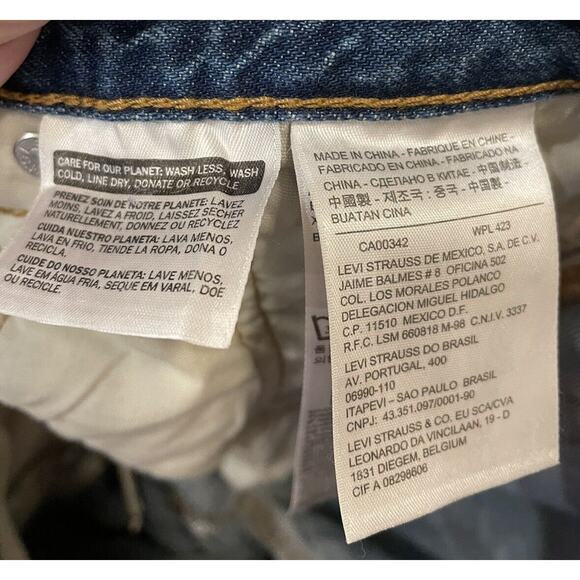 Ralph Lauren Jeans Co Mom Jean Women’s 10P Med Wash Straight Blue High Rise Y2K - Picture 7 of 8